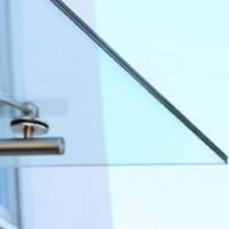Canopy, glass, detail view