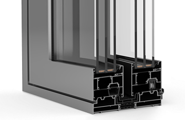 MB-77 lift and slide door profile