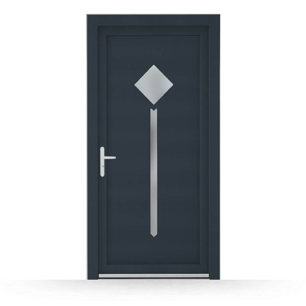 Anthracite Brighton back door
