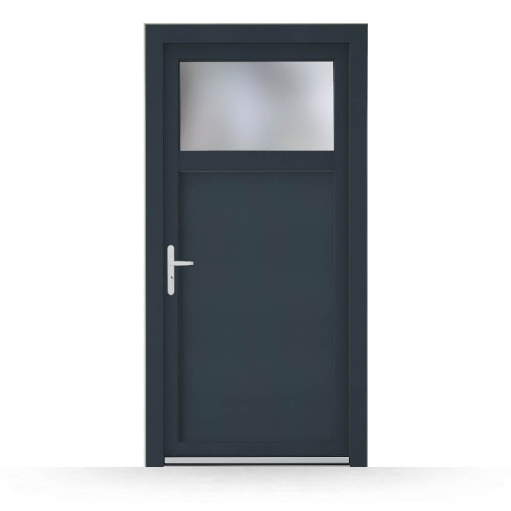 Anthracite Peterborough back door