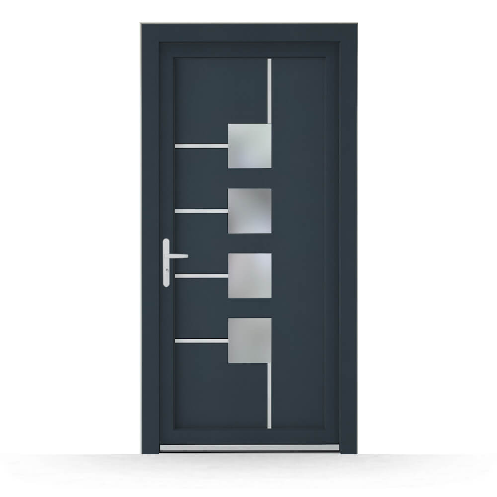 Anthracite Preston back door