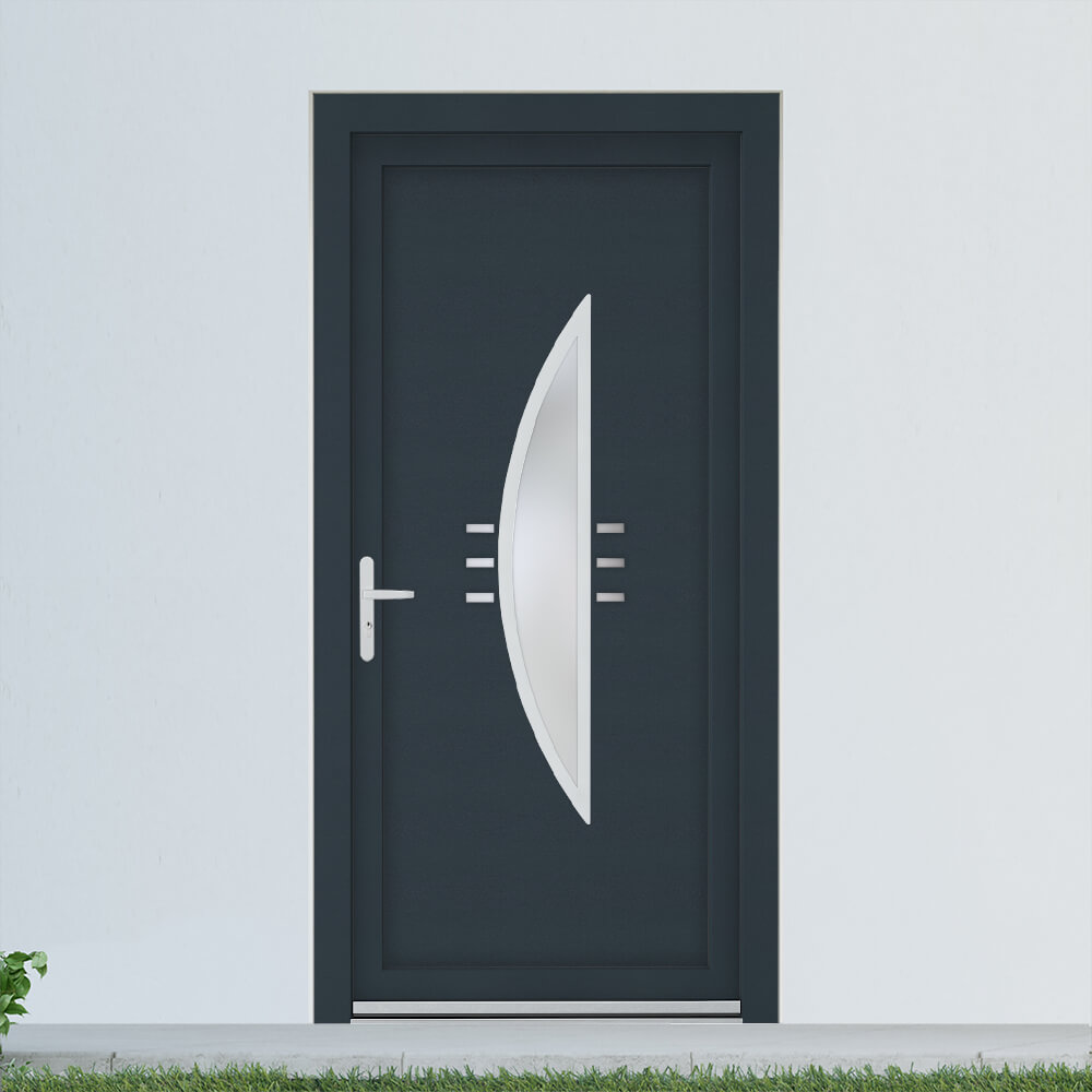 Eexter back door in anthracite