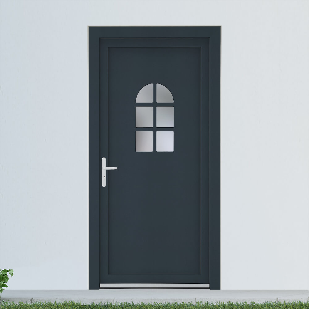 Poole back door in anthracite
