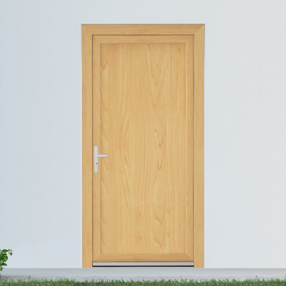 Bradford back door with birch decor