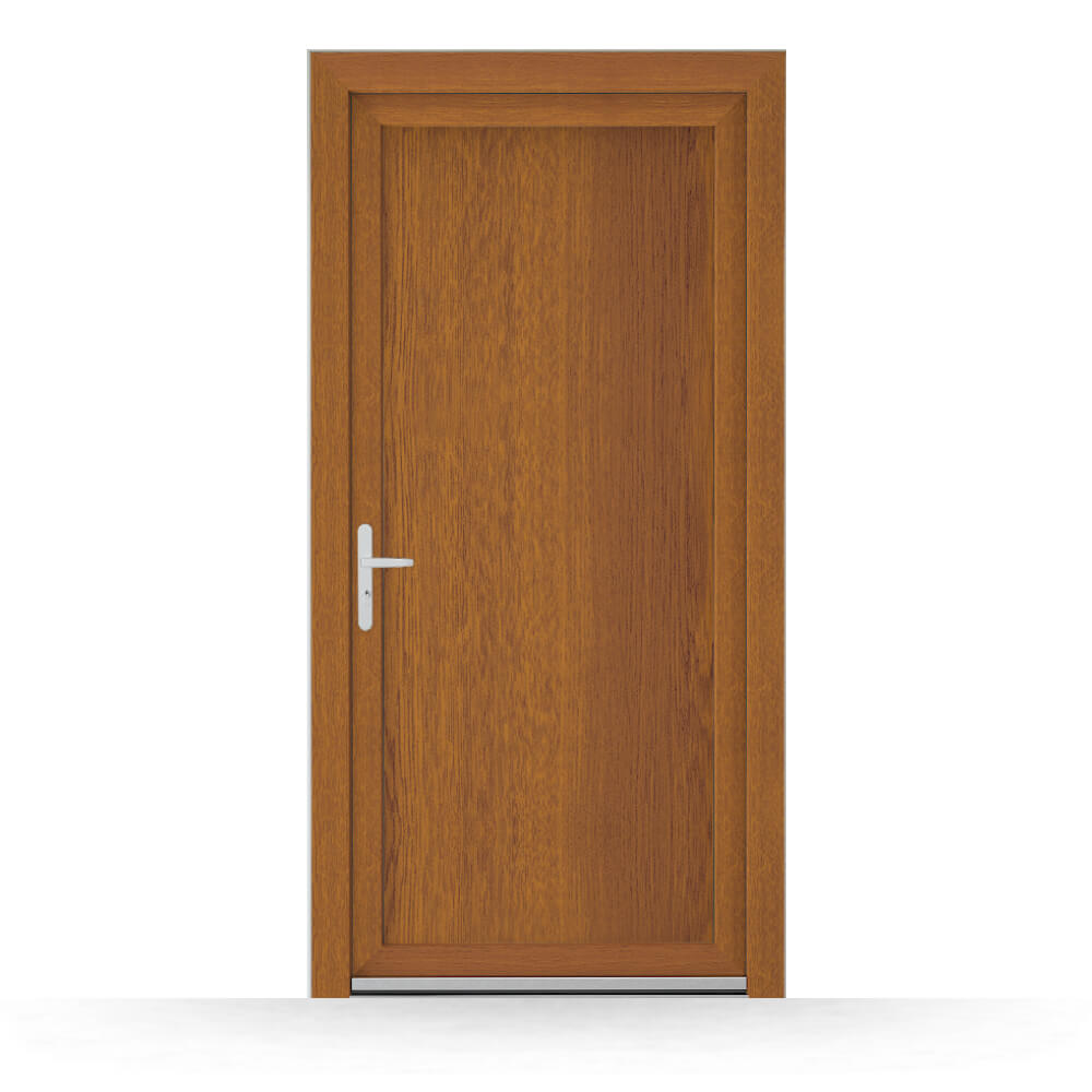 Golden oak Bradford back door