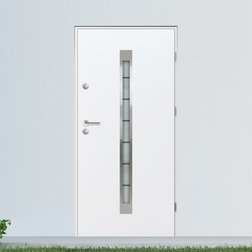 Abbotsford back door, white