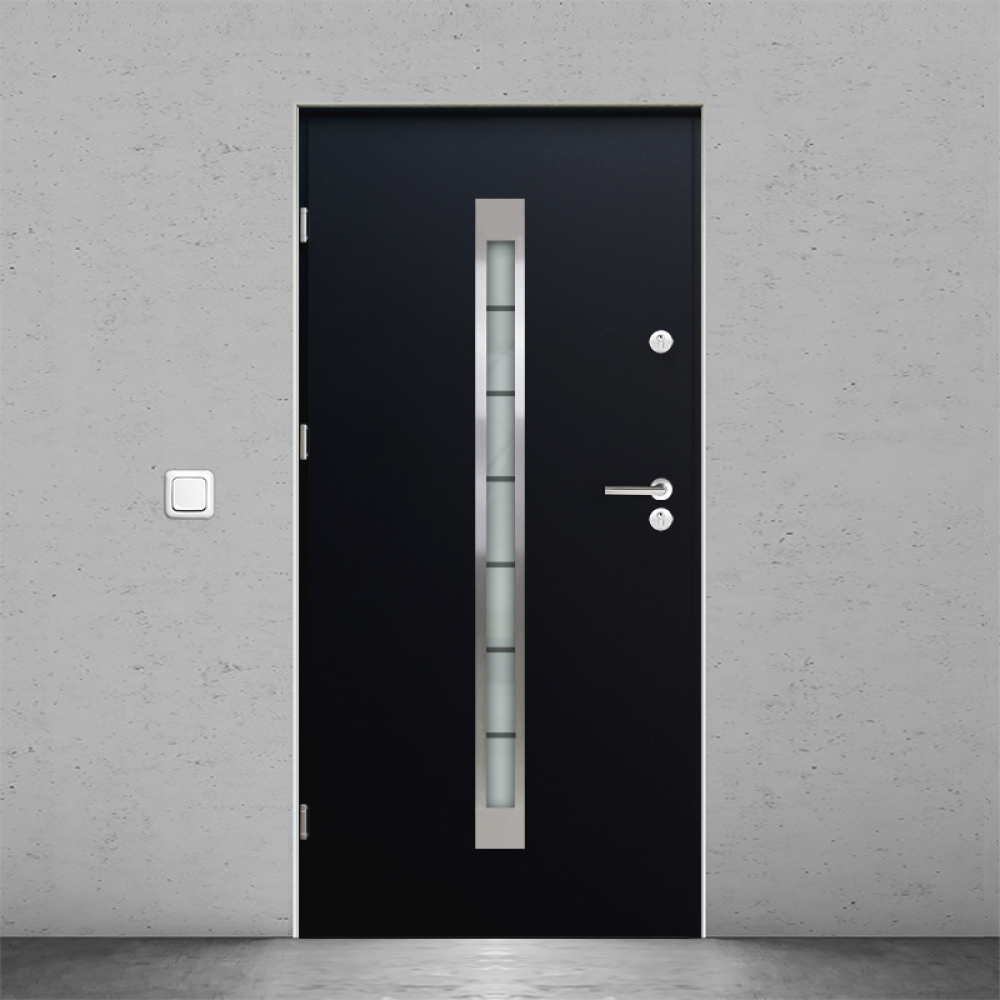 Abbotsford back door, interior view
