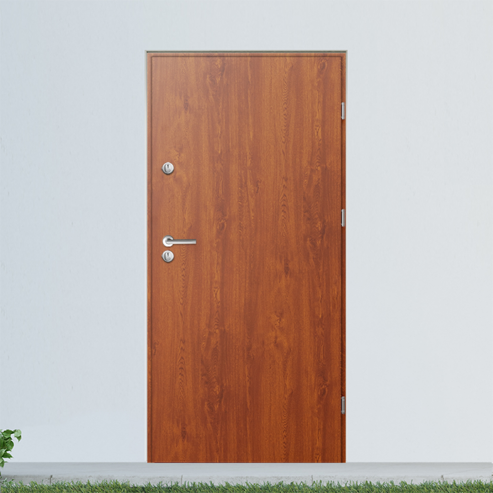 Back door Edmonton golden oak