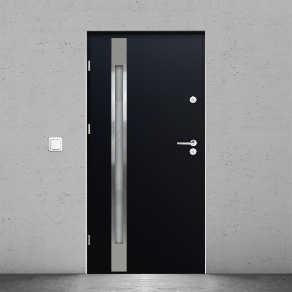 Back door interior
