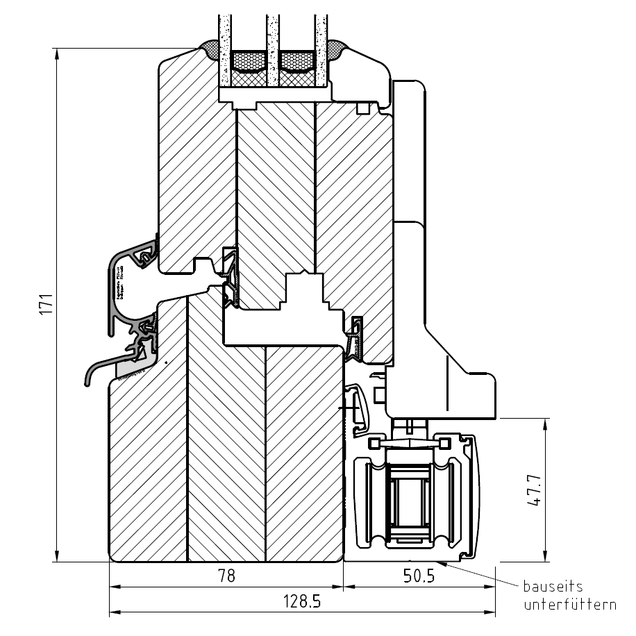 IV 78 - detail from below