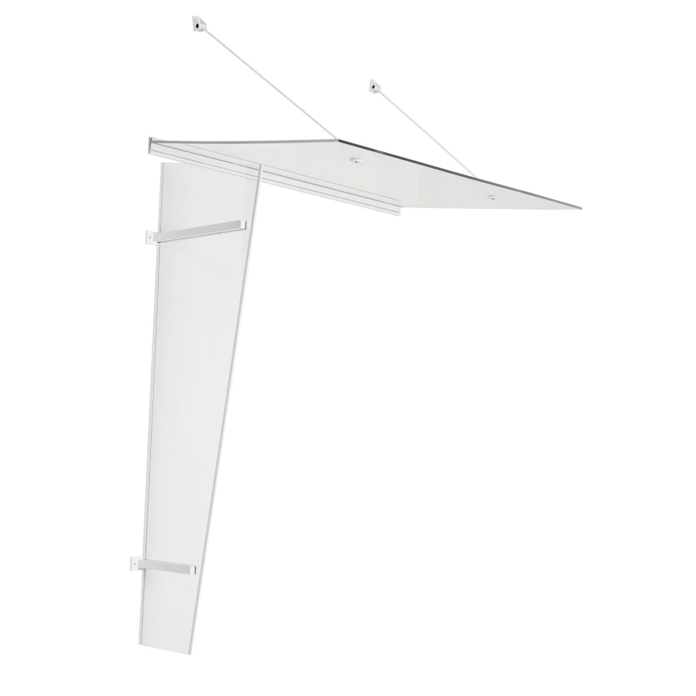 Kitchener side panel with overhead door canopy