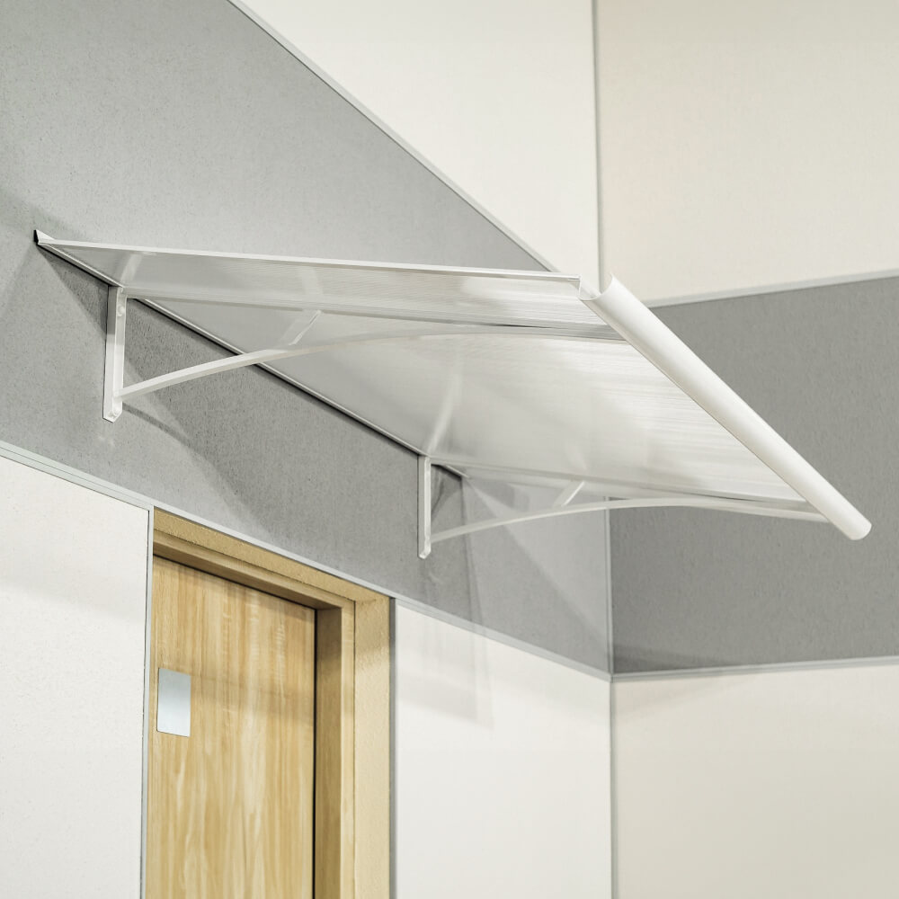 White Nashville canopy from the side