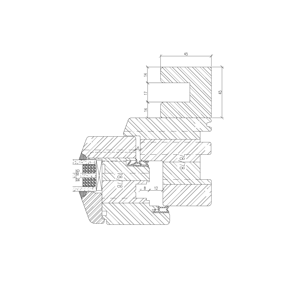  IV 78 - roller shutter guide rails 