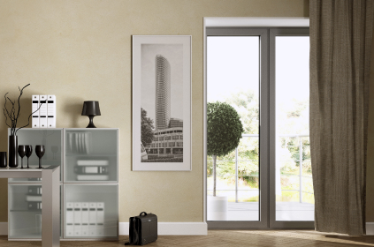 Aluminium French doors