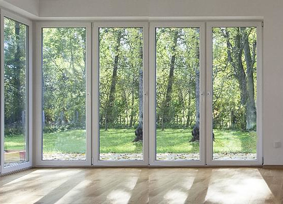 French door glass