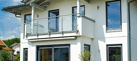 Safety for wood-aluminium French doors