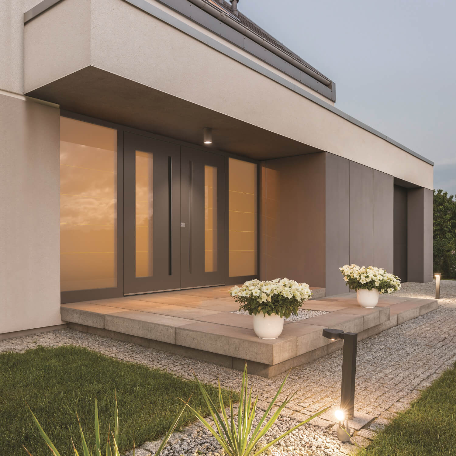 Aluminium front door Sunshine Coast installation