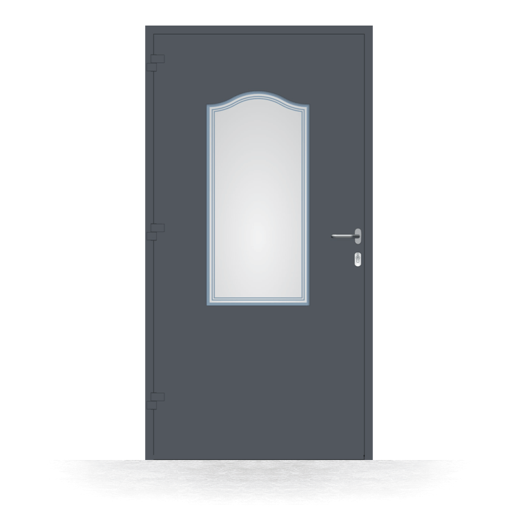 Aluminium front door Cardiff