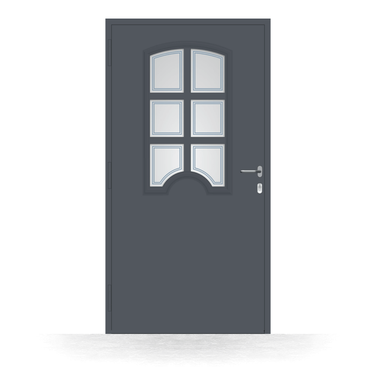 Aluminium front door Guelph