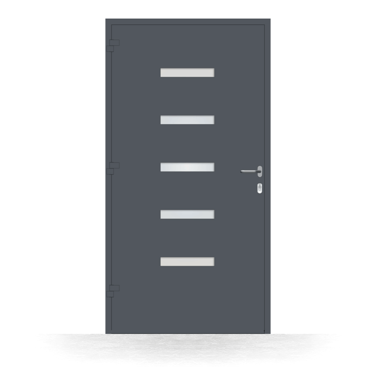 Aluminium front door Helsinki
