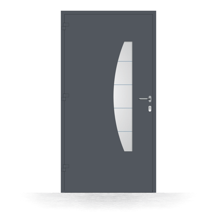 Aluminium front door Newcastle