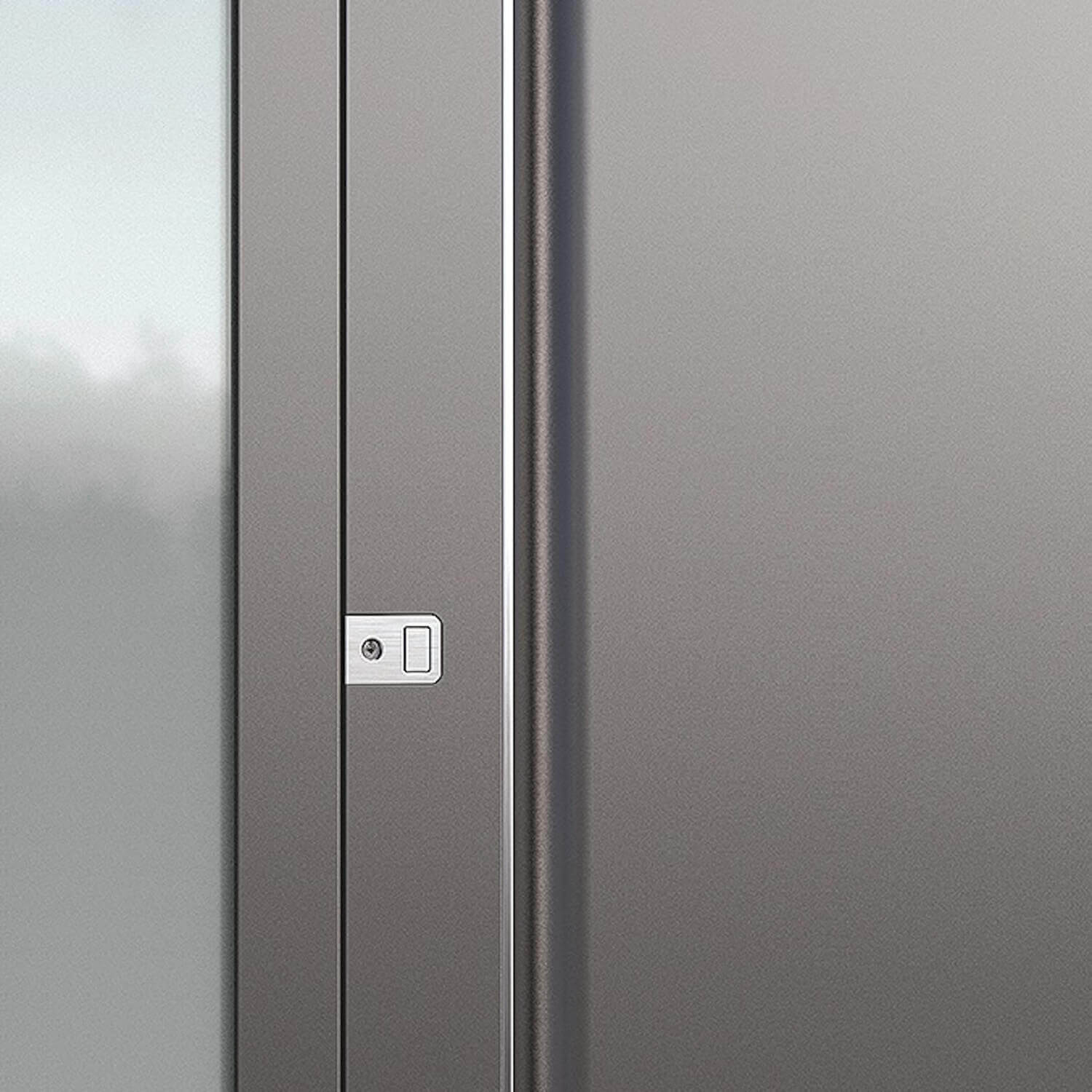 Recessed grip 9017