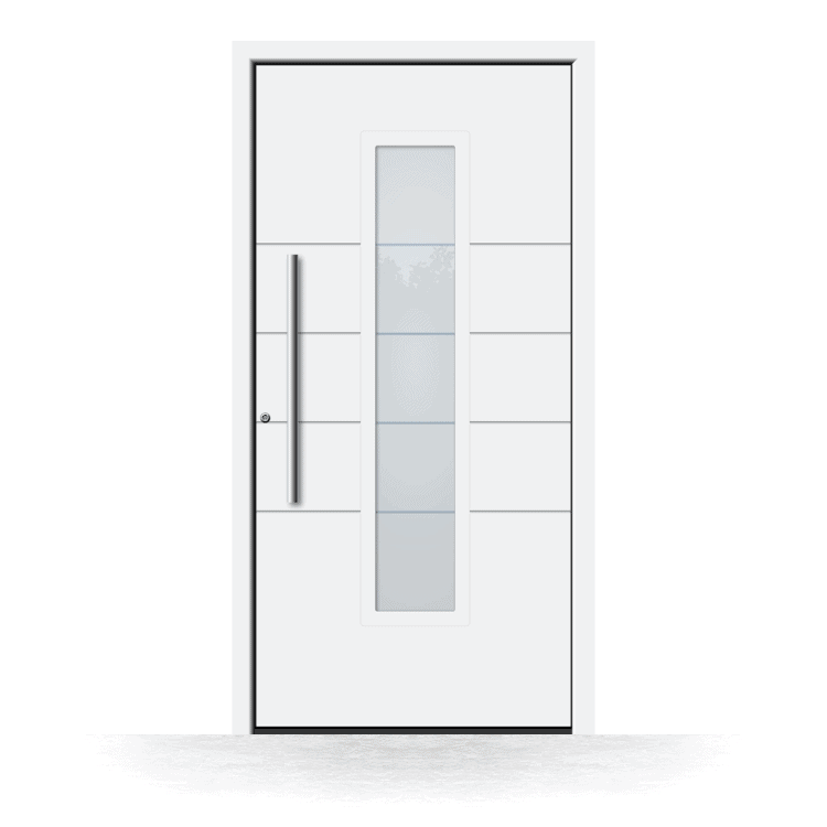 Bournemouth front door model in white