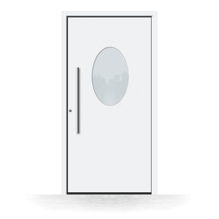 Brantford front door model in white