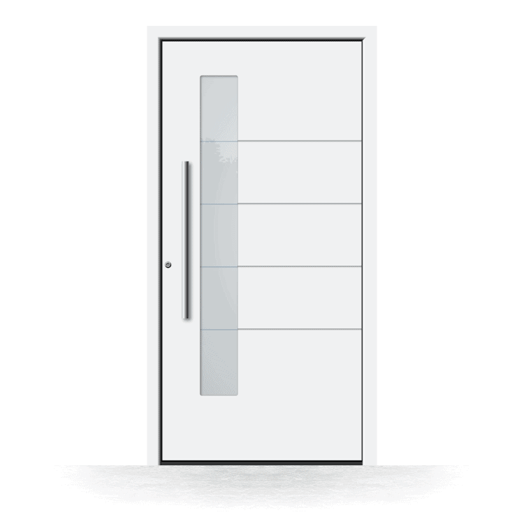 Cape Town model front door in white