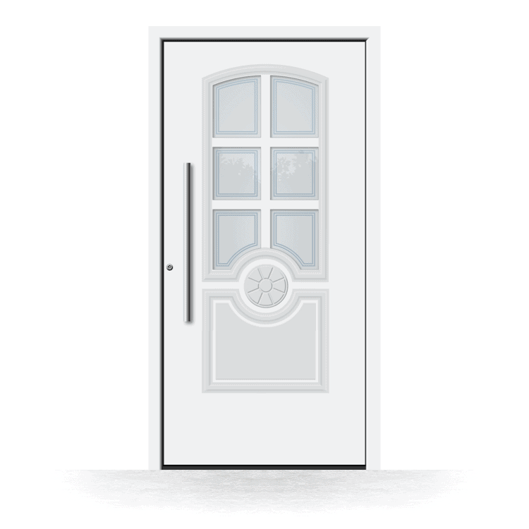 Front door model Guelph in white