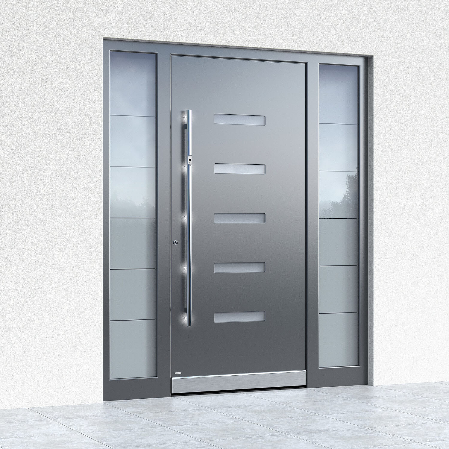 Front door model Helsinki in grey