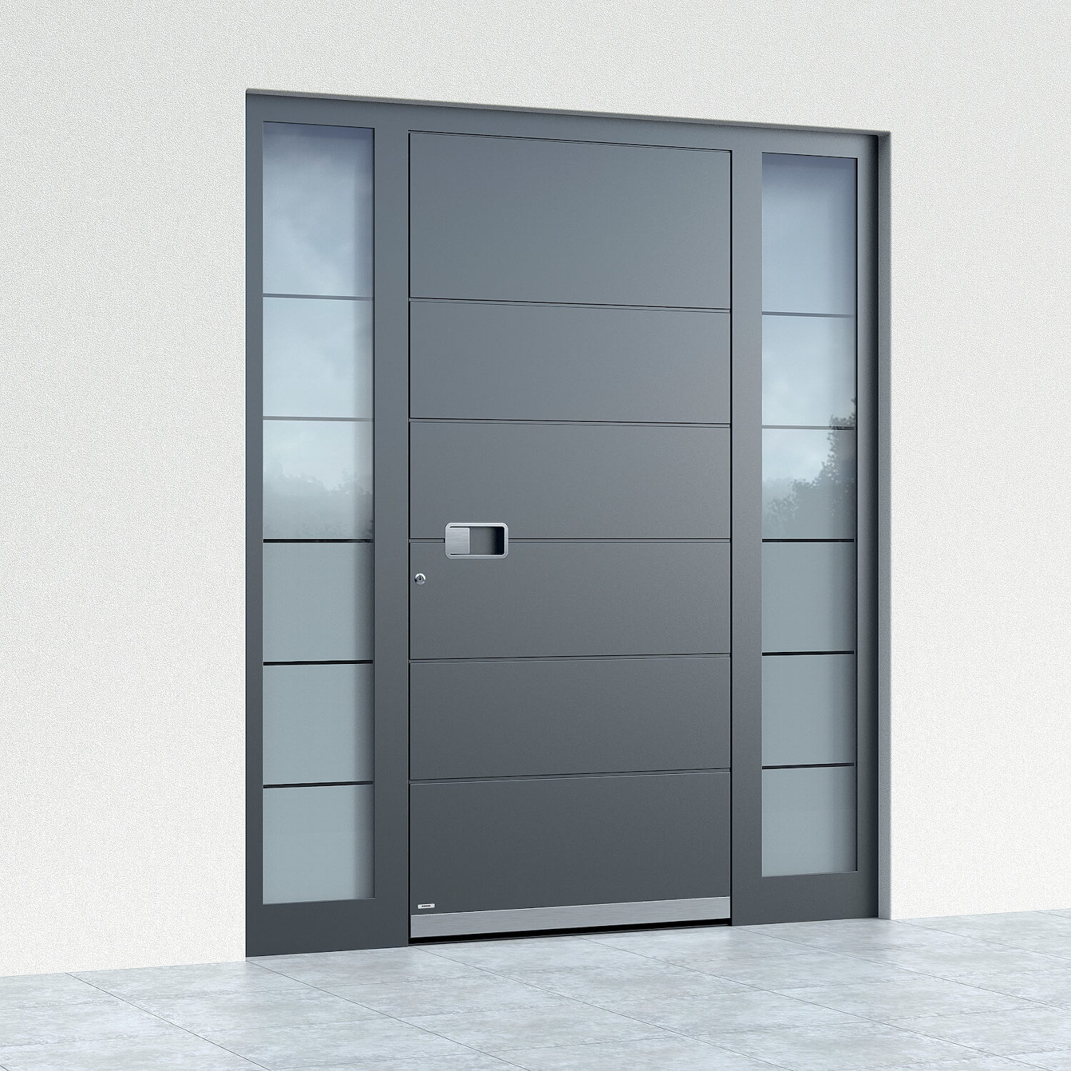 Front door, Lisbon model, sample installation