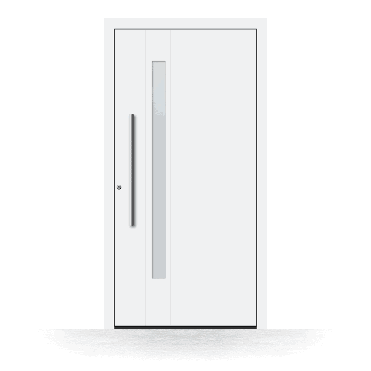 Front door model Chicago in white