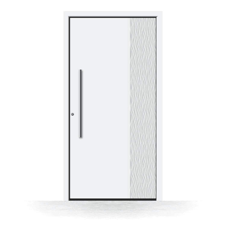 Front door model Moncton in white