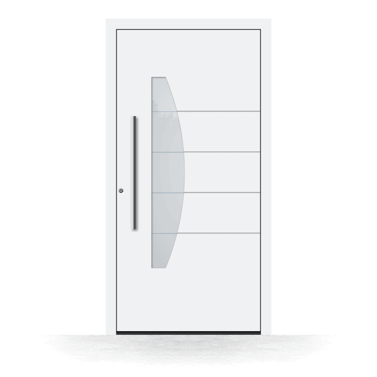 Front door model Newcastle in white