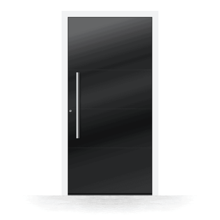 San Francisco front door model in white