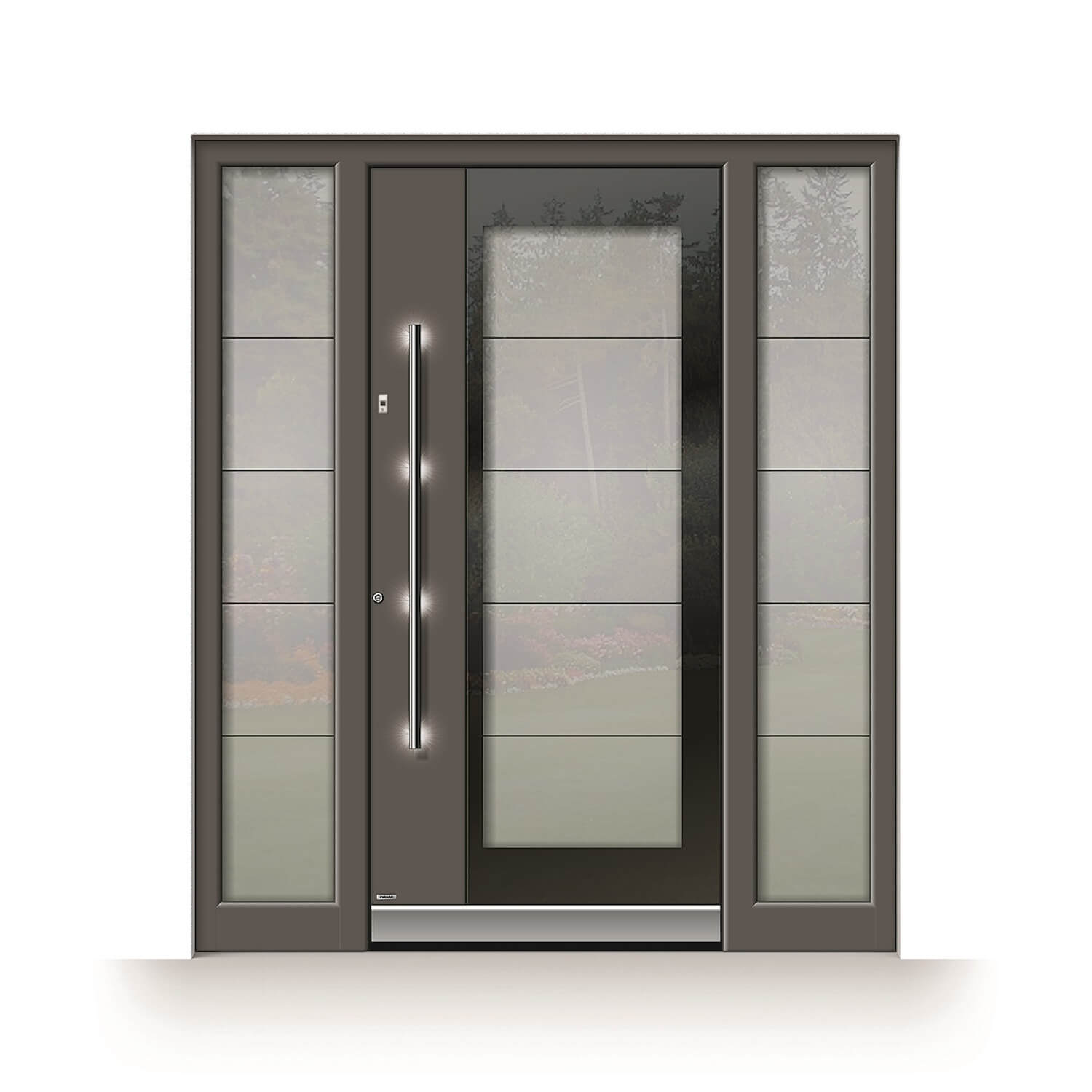 Front door model Toronto with side panels