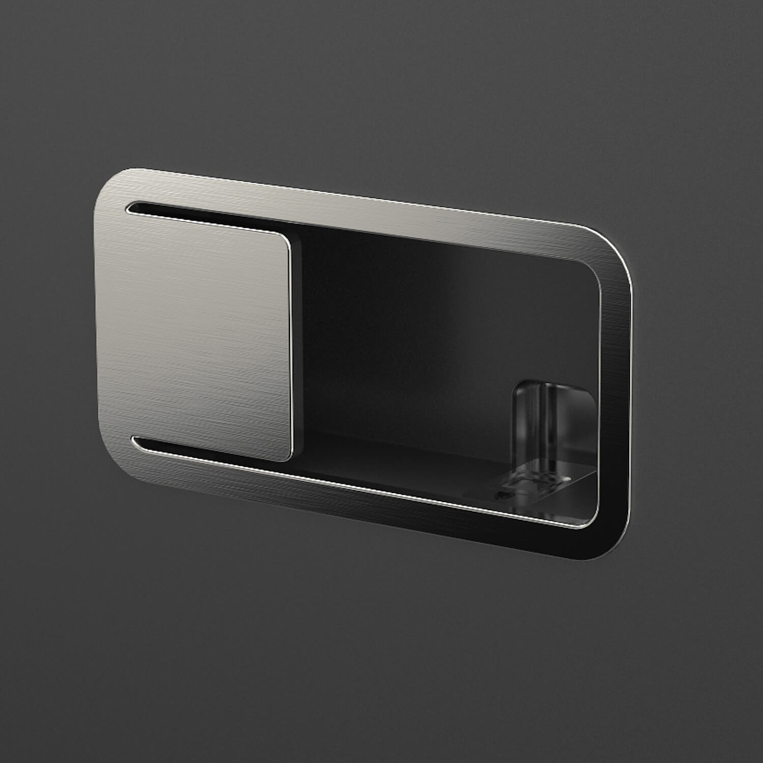 Recessed grip 9613