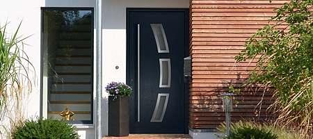 Design options for uPVC front doors