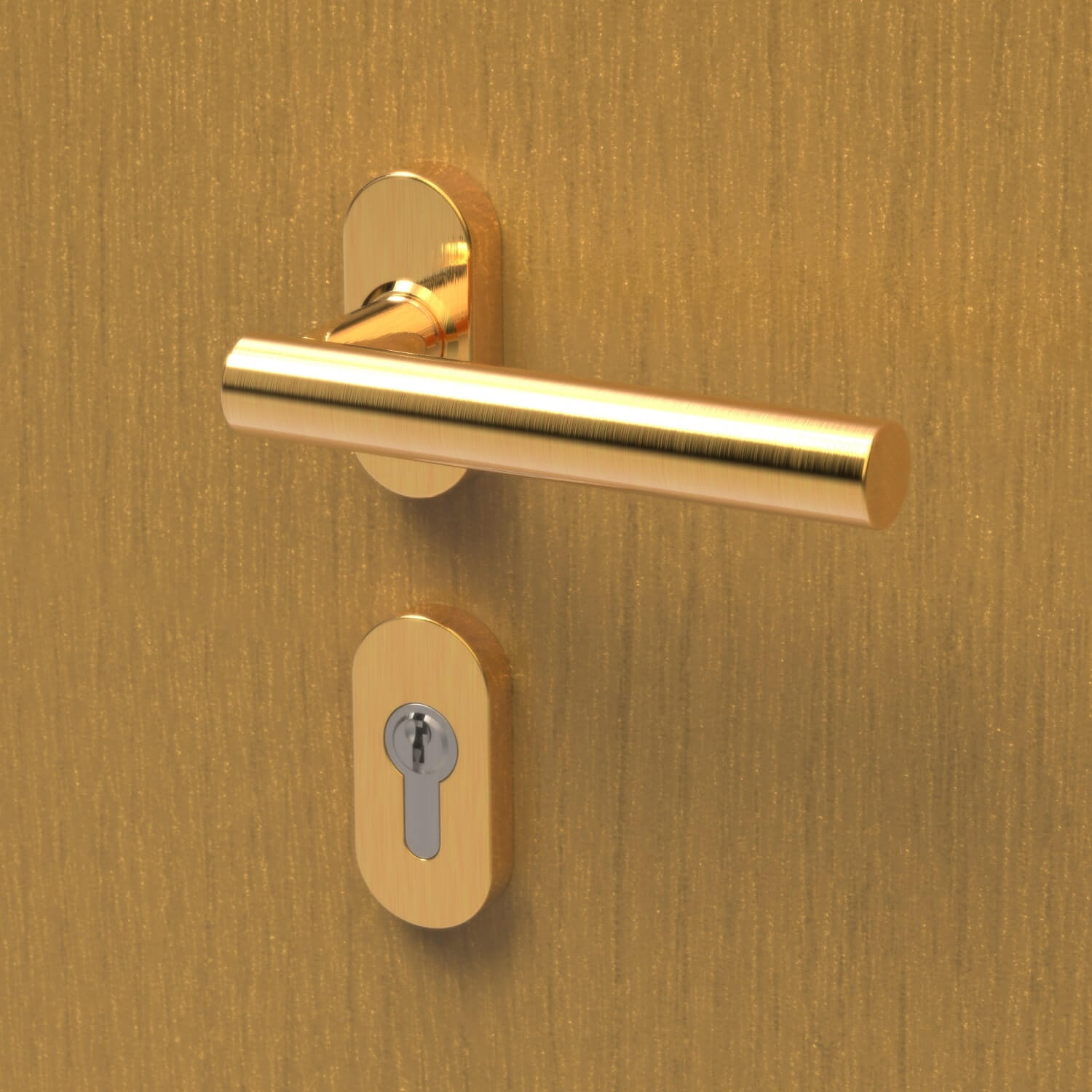 Aurum R Classic interior handle wood