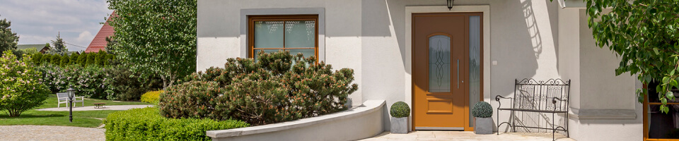 Wood front door profiles