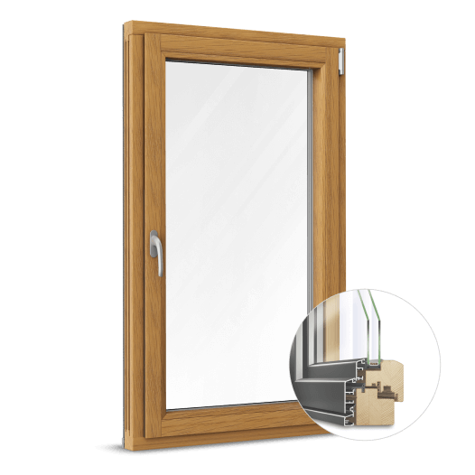 Wood-Aluminium Windows