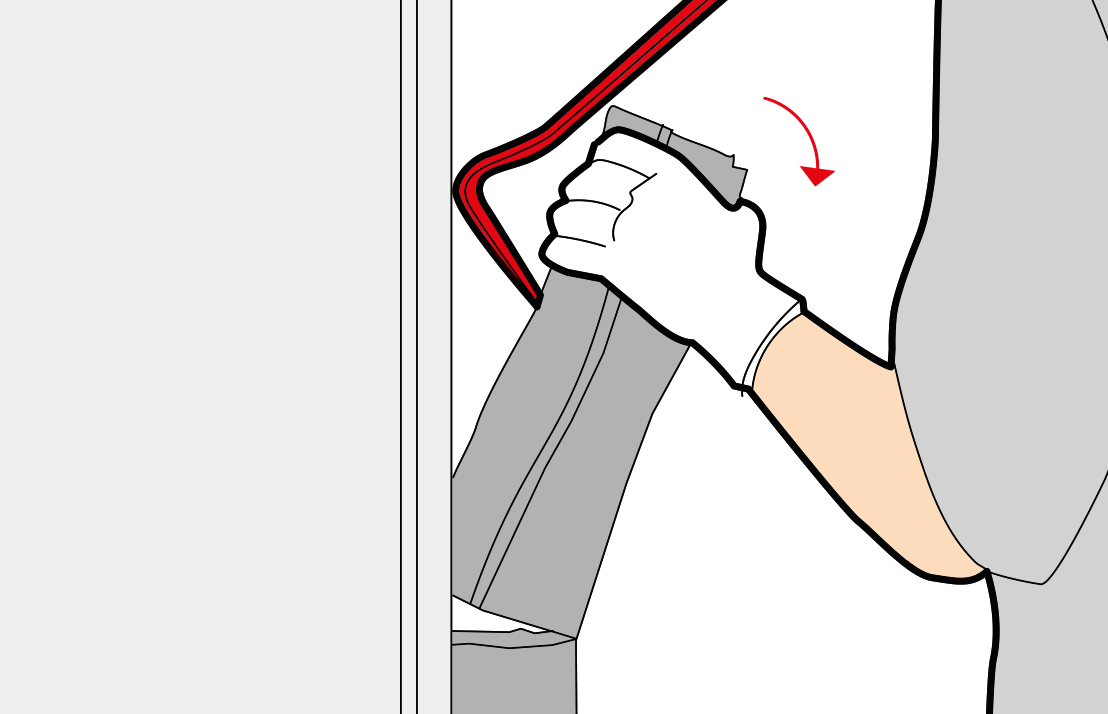 Removing back door