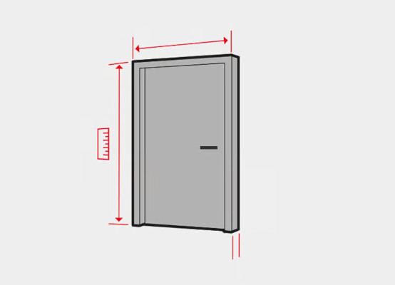 Measuring back doors