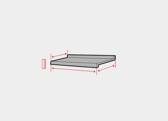 Measuring window sills