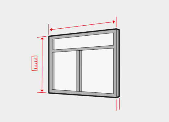 Measuring for windows