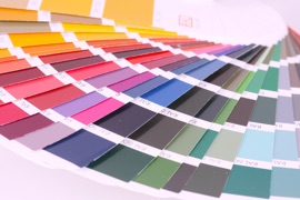 Colours aluminium front doors