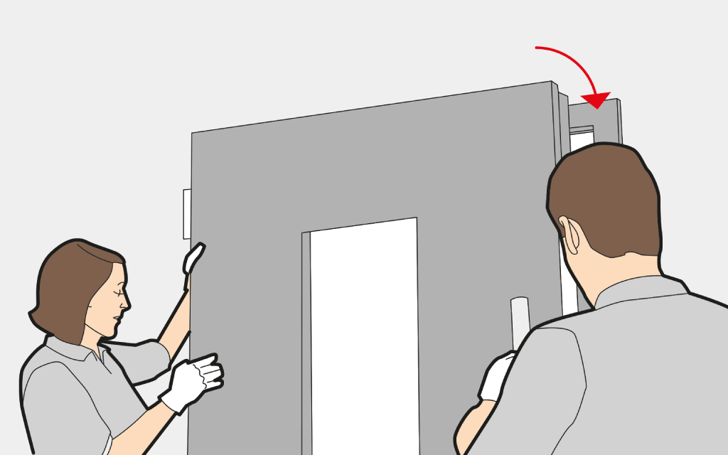 Fit a front door