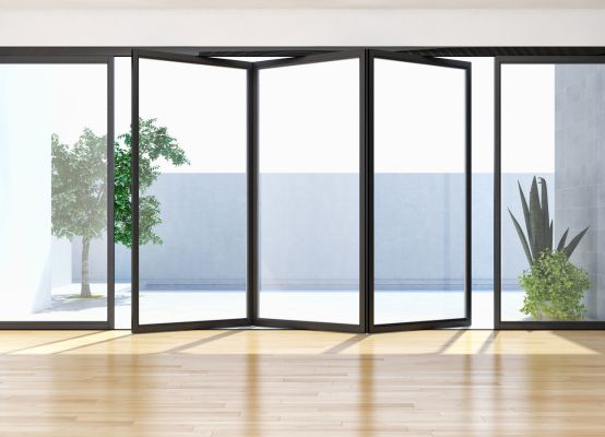 Barrier-free folding sliding doors Barrier-free folding sliding doors