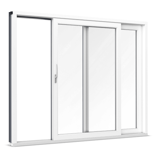 uPVC-aluminium lift-and-slide doors
